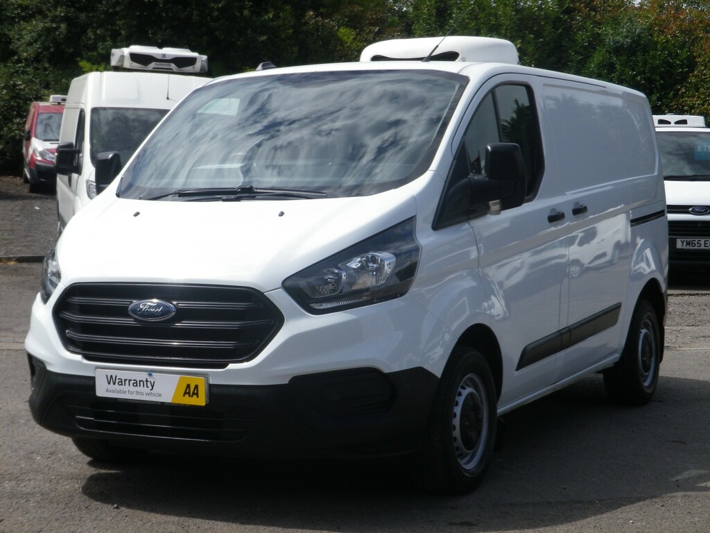 Ford Transit Custom Panel Van 2.0 300 Ecoblue Leader Fridge Van 2020 YJ20RBZ White #2