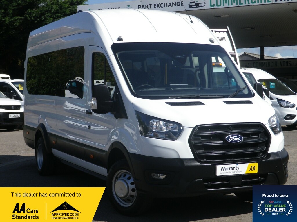 Ford Transit Custom Minibus 2.0 Transit Leader 17 Seater Minibus 460 L White