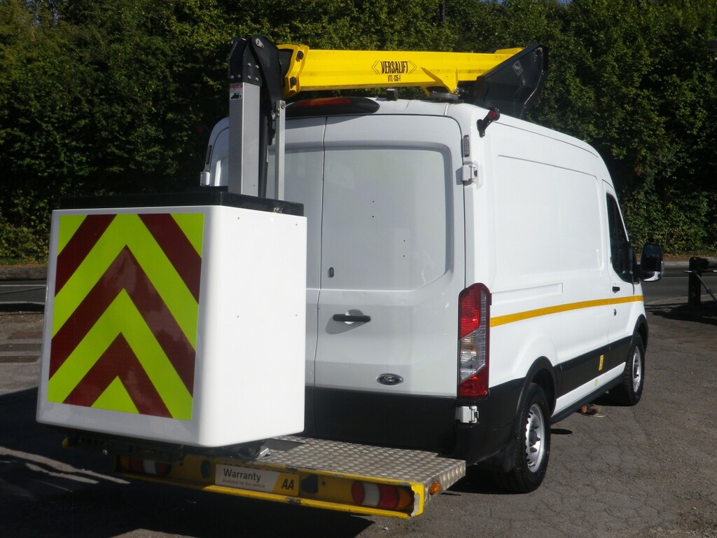 Ford Transit Custom Panel Van 2.0 350 Ecoblue Leader Versalift Cherry YS20MTV White #3