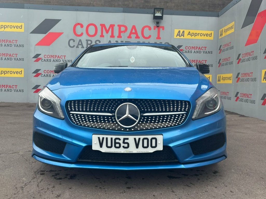 Mercedes-Benz A Class 2.1L Amg Night Edition Blue #3