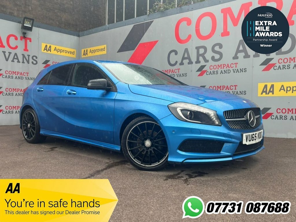 Mercedes-Benz A Class 2.1L Amg Night Edition Blue