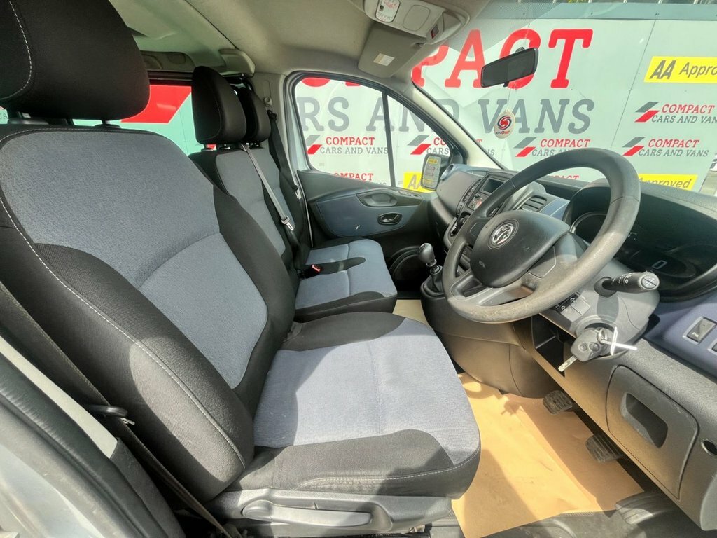Vauxhall Vivaro 2900 1.6Cdti Biturbo 125Ps Sportive H1 Van Silver #14