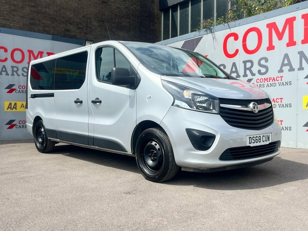 Vauxhall Vivaro Combi Silver #2