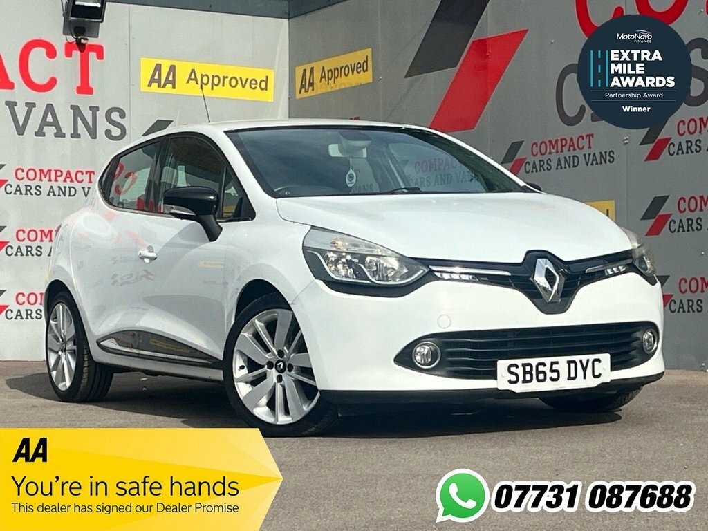 Renault Clio 1.5L Dynamique S Nav White