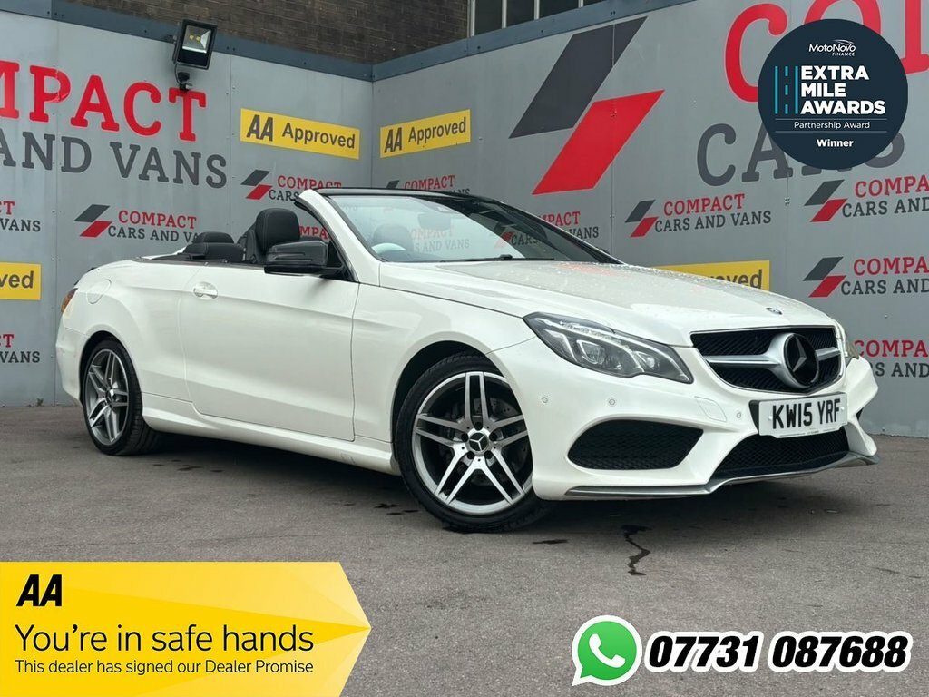 Mercedes-Benz E Class 2.1L Amg Line White