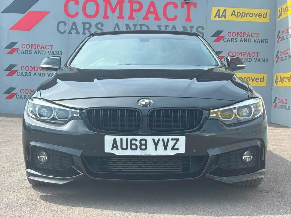 BMW 4 Series Gran Coupe 2L M Sport Black #3