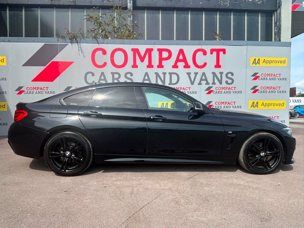BMW 4 Series Gran Coupe 2L M Sport Black #4