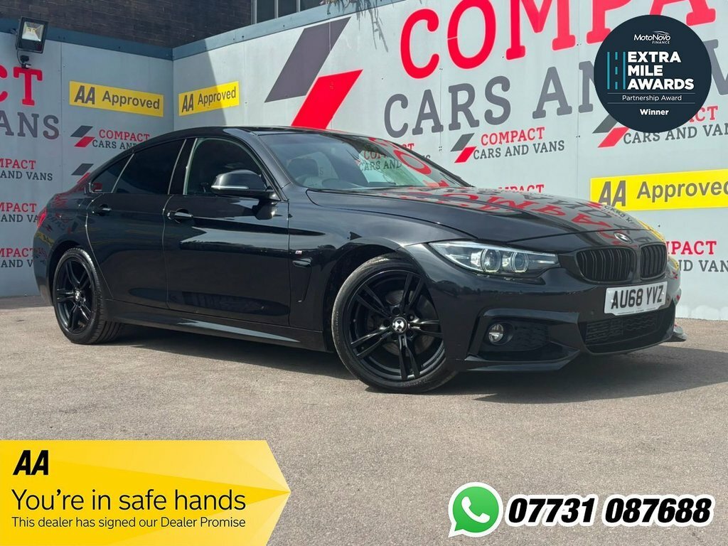 BMW 4 Series Gran Coupe 2L M Sport Black