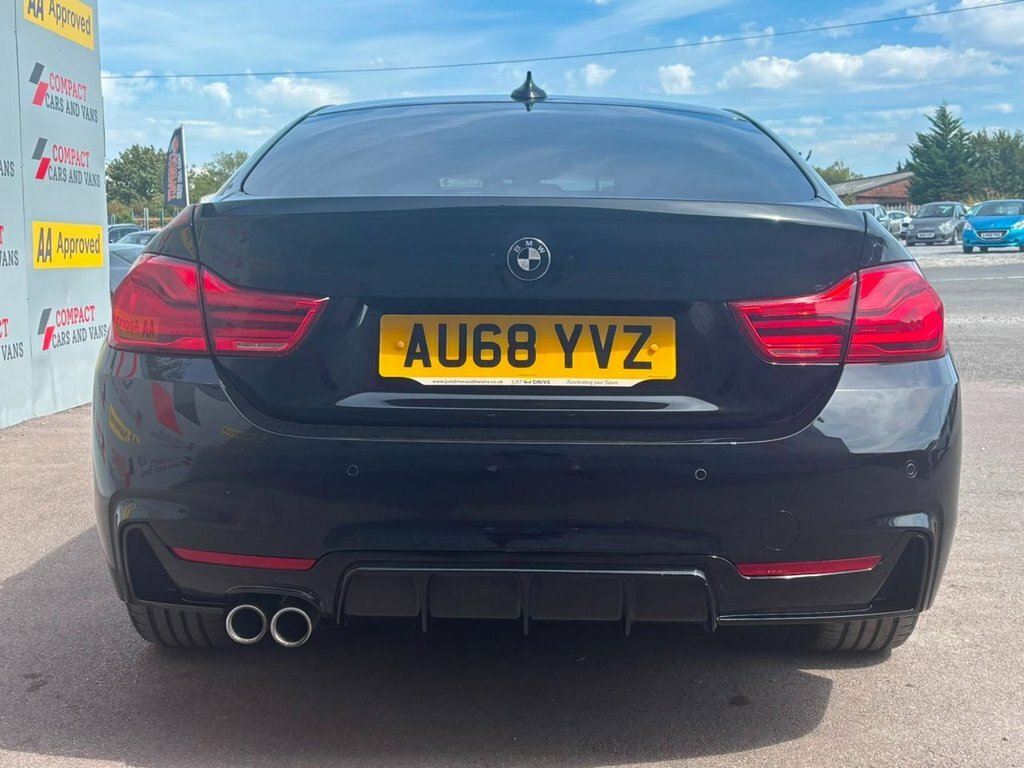 BMW 4 Series Gran Coupe 2L M Sport Black #6