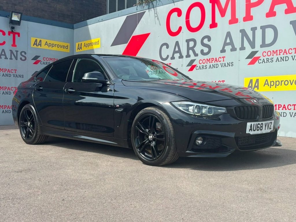 BMW 4 Series Gran Coupe 2L M Sport Black #2