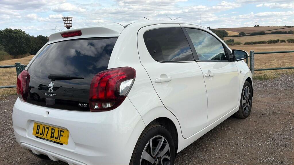 Peugeot 108 1.2 Puretech Allure Euro 6 White #4
