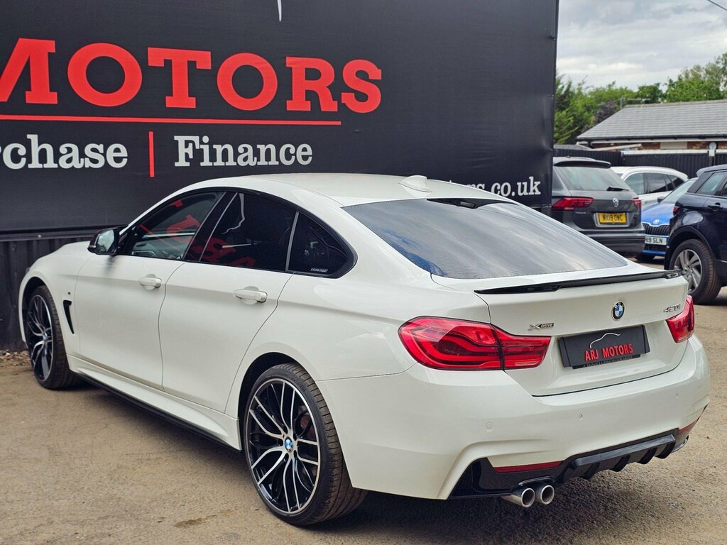 BMW 4 Series Gran Coupe 2.0 420I Gpf M Sport Xdrive Euro 6 Ss White #5