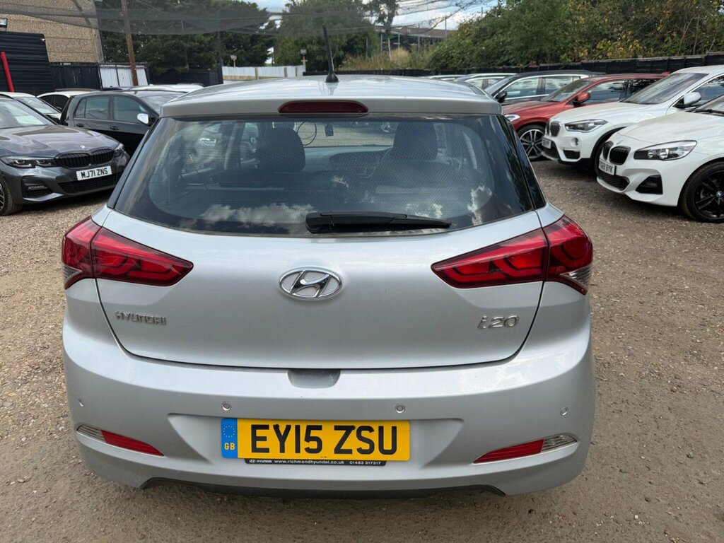 Hyundai I20 1.2 Blue Drive Se Euro 6 Ss Silver #5