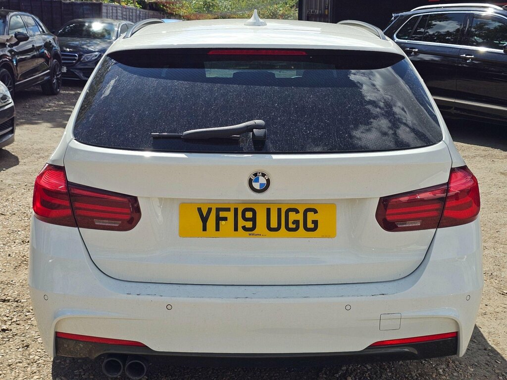 BMW 3 Series 2.0 320I M Sport Shadow Edition Touring Euro YF19UGG White #4