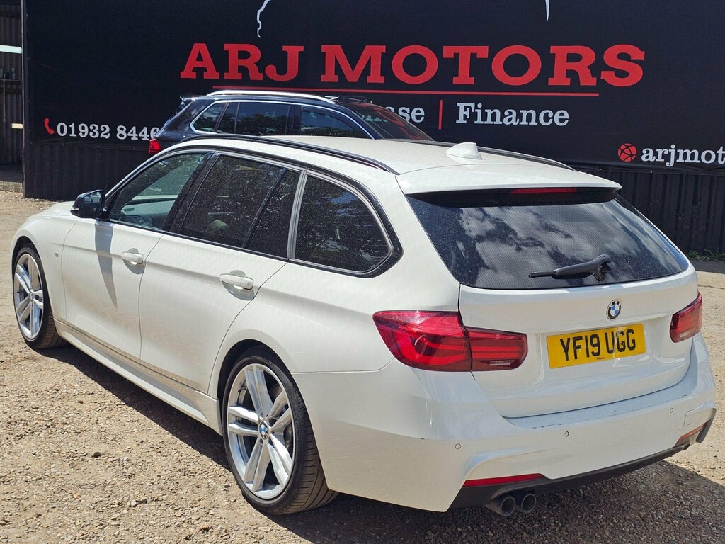 BMW 3 Series 2.0 320I M Sport Shadow Edition Touring Euro YF19UGG White #6
