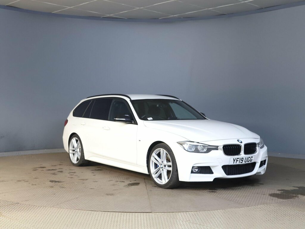 BMW 3 Series 2.0 320I M Sport Shadow Edition Touring Euro White #3