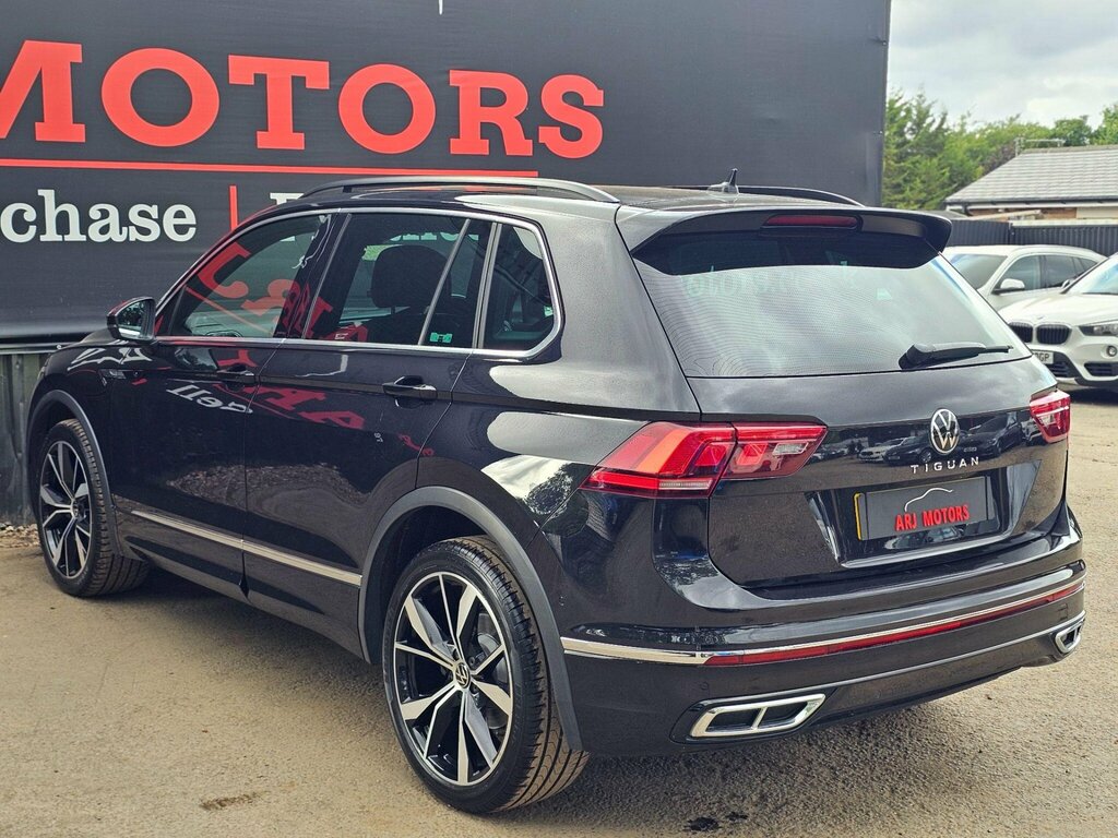 Volkswagen Tiguan 1.5 Tsi R-line Dsg Euro 6 Ss Black #5