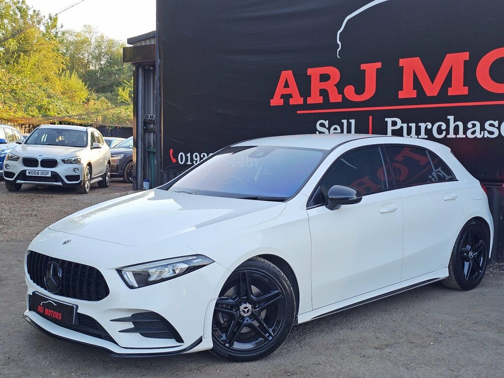 Mercedes-Benz A Class 1.3 A200 Amg Line Euro 6 Ss White #4