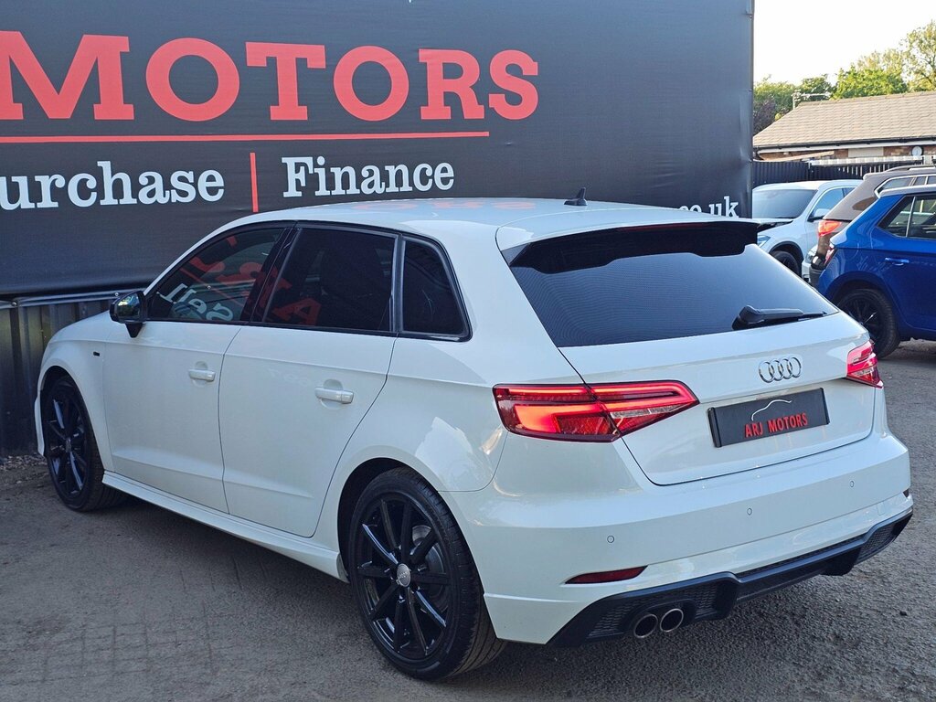 Audi A3 1.5 Tfsi Cod 35 Black Edition Sportback Euro 6 S White #5