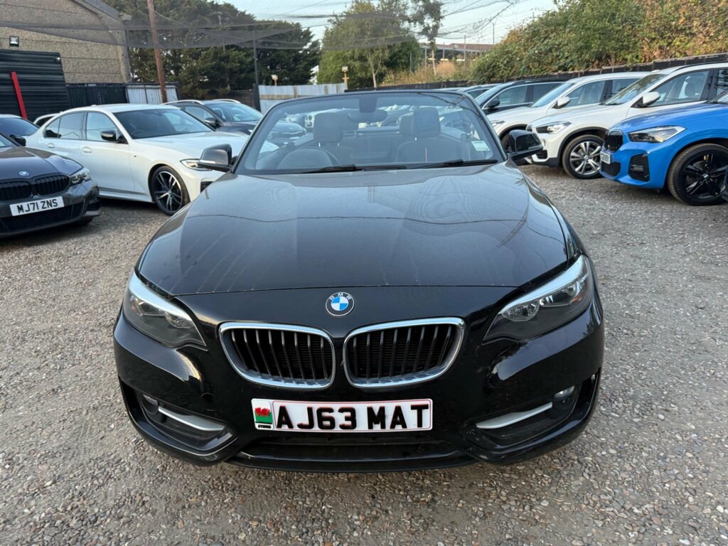 BMW 2 Series 1.5 218I Sport Euro 6 Ss Black #3