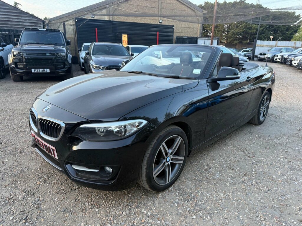 BMW 2 Series 1.5 218I Sport Euro 6 Ss Black #5