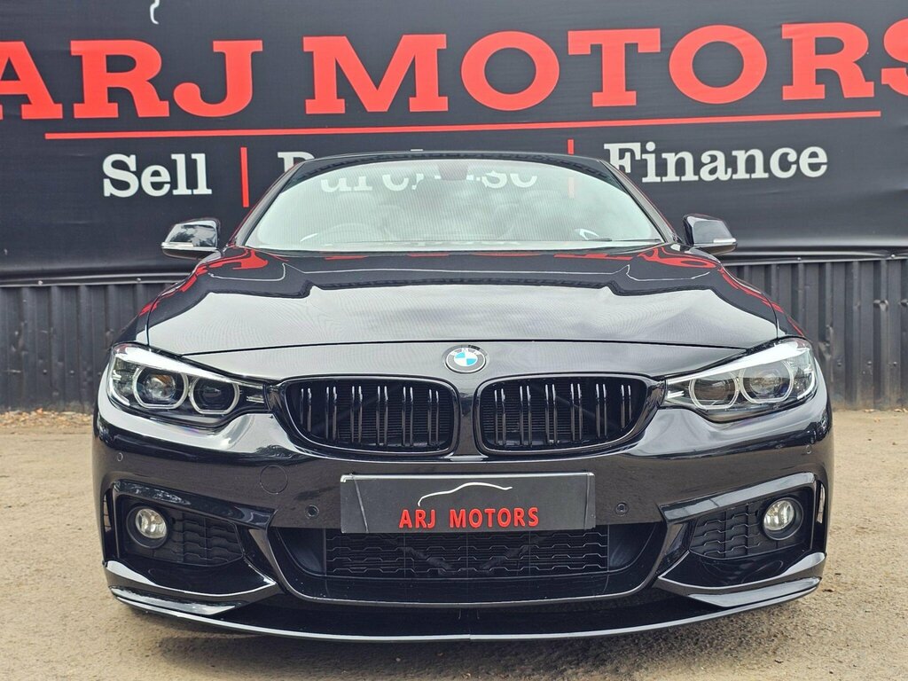 BMW 4 Series 2.0 420I M Sport Euro 6 Ss Black #4