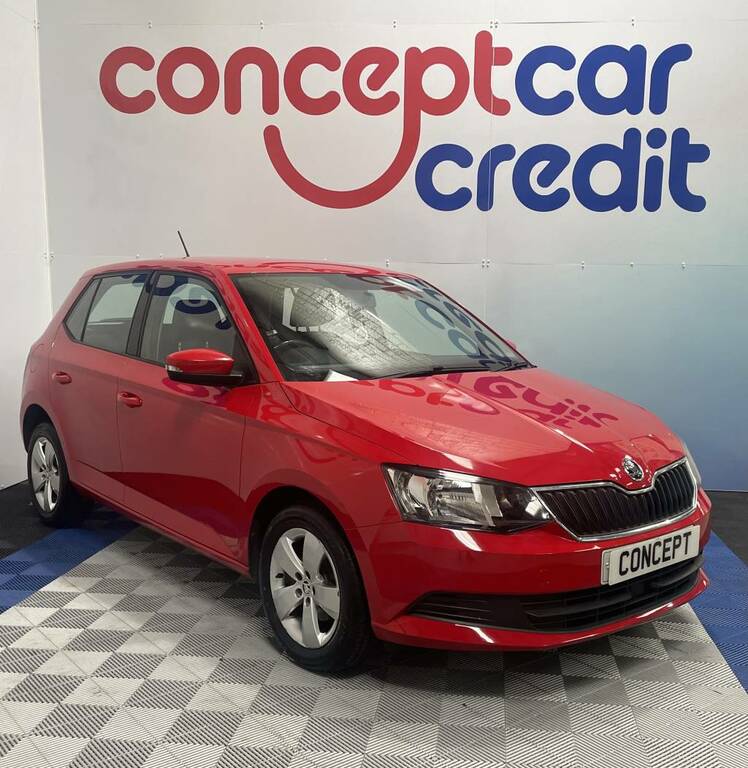 Skoda Fabia Hatchback 1.0 Mpi Se Red #2