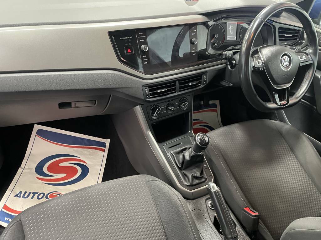Volkswagen Polo Hatchback 1.0 Tsi 95 Se Blue #4