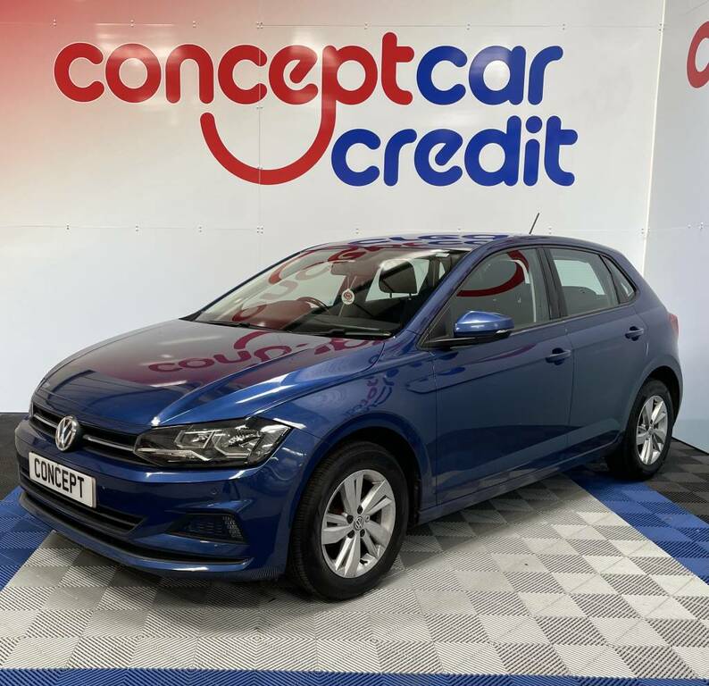 Volkswagen Polo Hatchback 1.0 Tsi 95 Se Blue