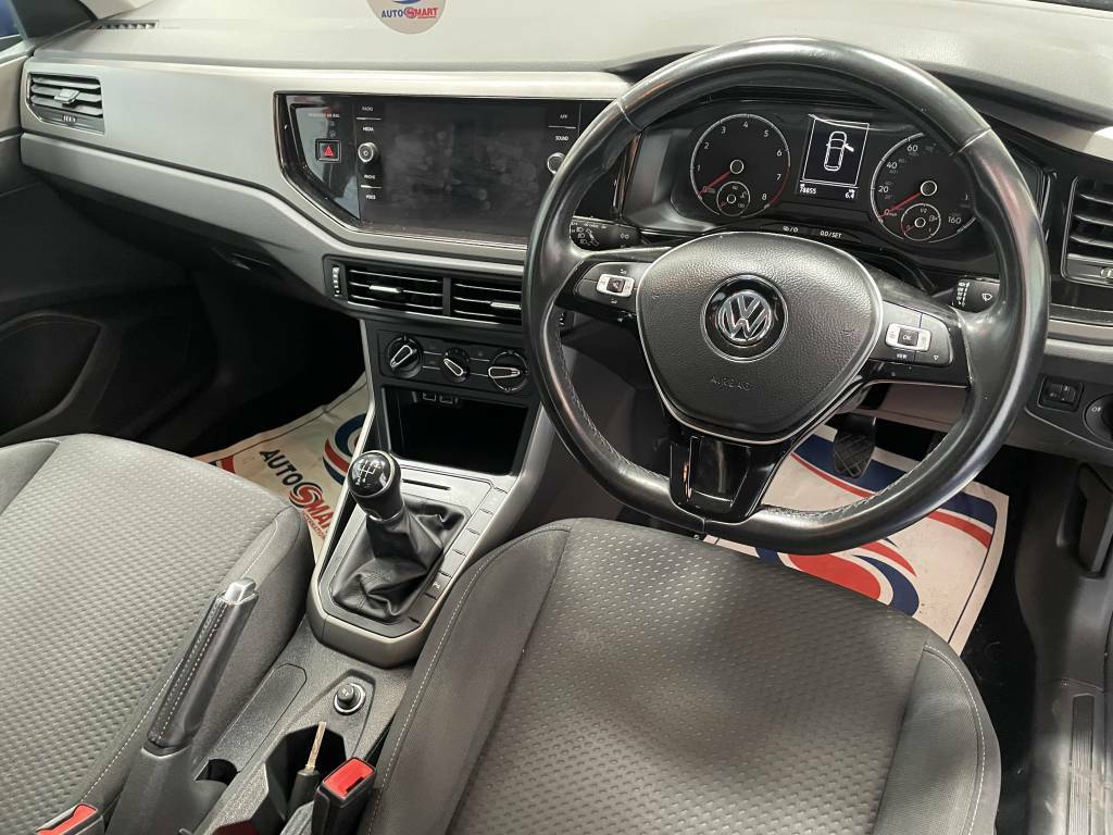 Volkswagen Polo Hatchback 1.0 Tsi 95 Se Blue #3