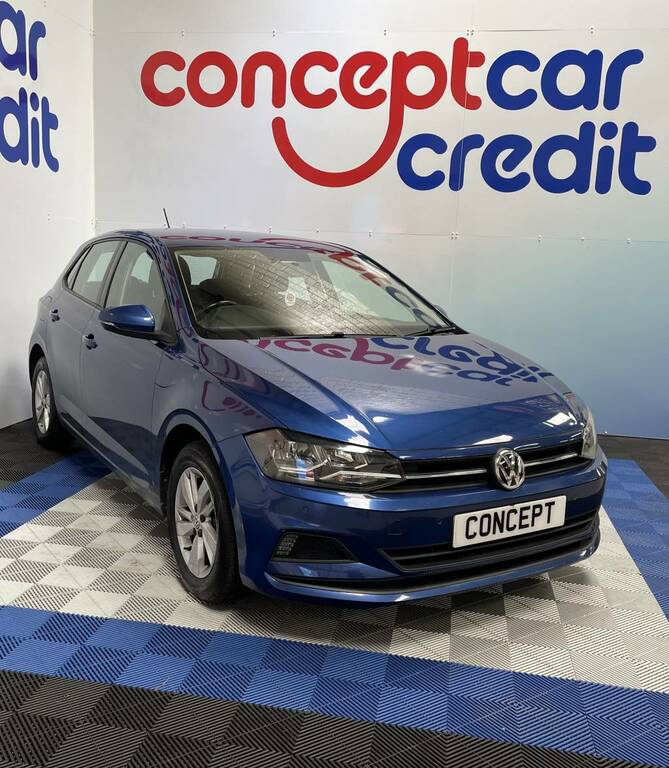 Volkswagen Polo Hatchback 1.0 Tsi 95 Se Blue #2