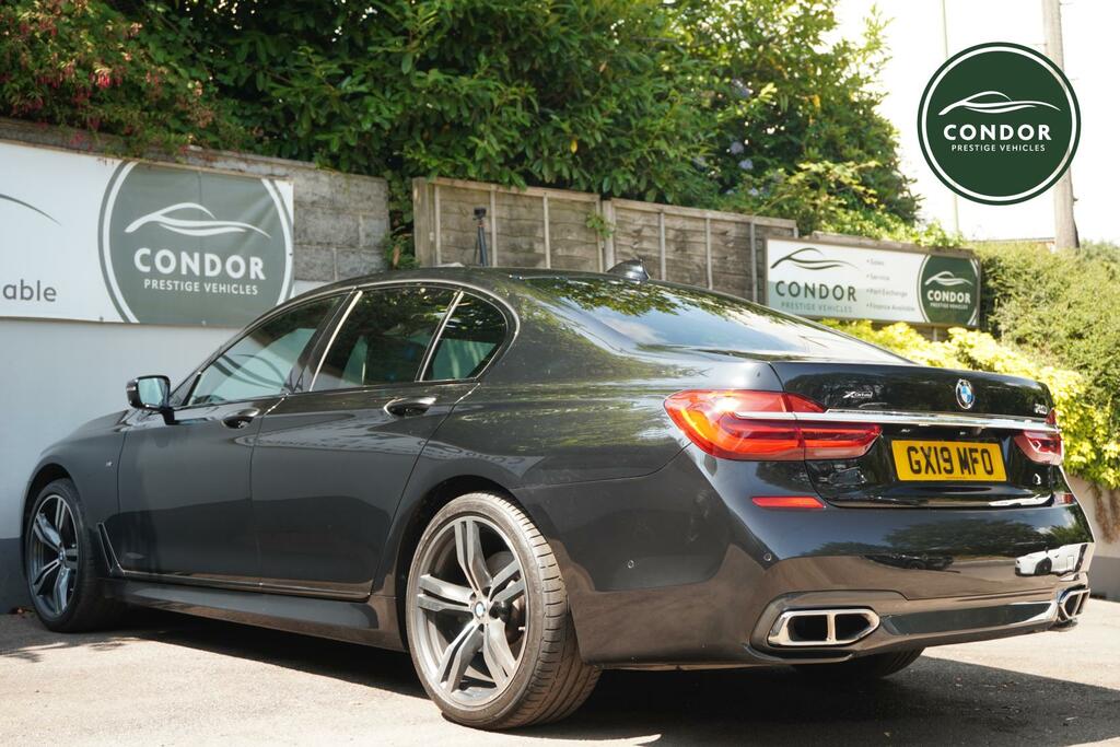 BMW 7 Series 3.0 740D M Sport Saloon Xdrive Eur Black #5