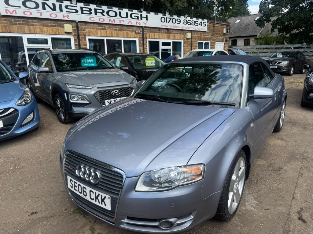 Audi A4 Convertible 1.8 T S Line Silver