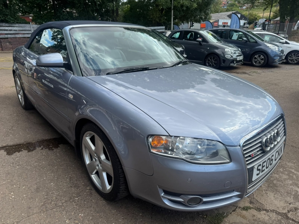 Audi A4 Convertible 1.8 T S Line Silver #3
