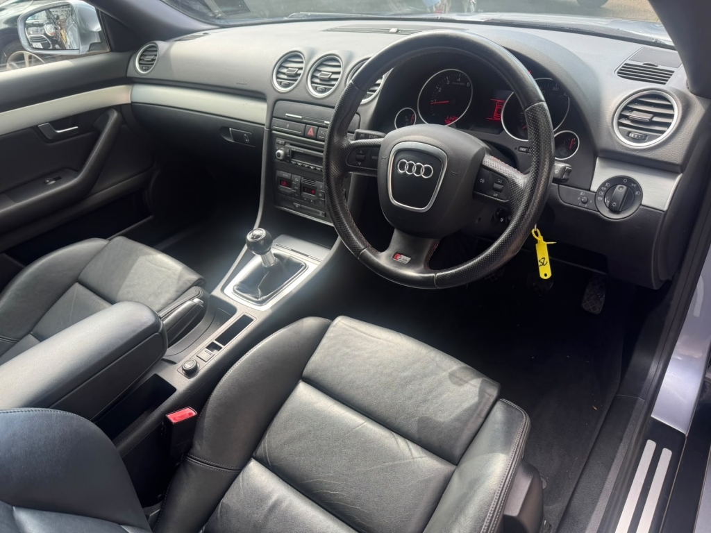 Audi A4 Convertible 1.8 T S Line Silver #6
