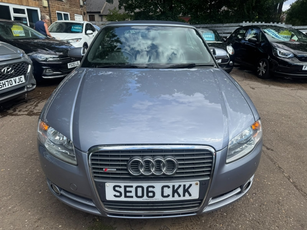 Audi A4 Convertible 1.8 T S Line Silver #2