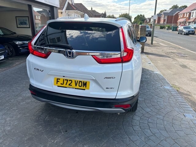 Honda Cr-V 2.0 H I-mmd Sr Suv Hybrid Ecvt 4Wd Euro White #4