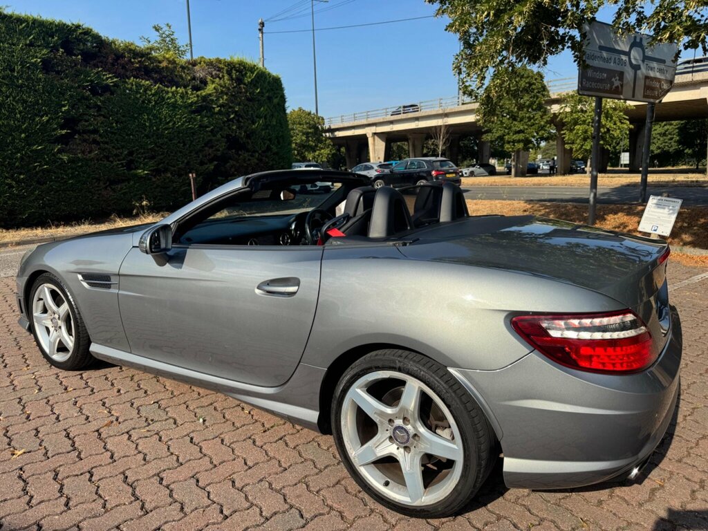 Mercedes-Benz SLK 1.8 Slk200 Blueefficiency Amg Sport Edition 125 G- Silver #4