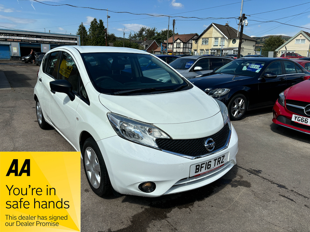 Nissan Note Visia Dci White