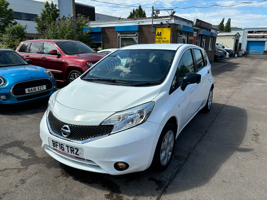 Nissan Note Visia Dci White #3