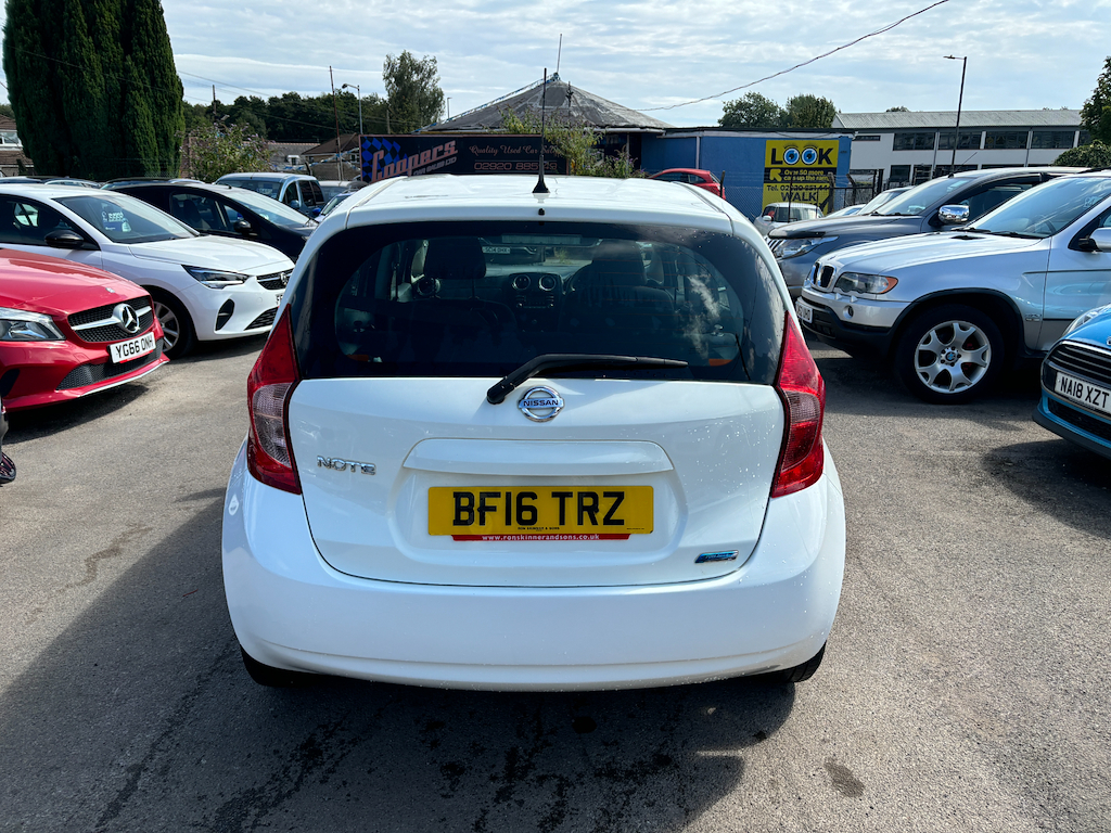 Nissan Note Visia Dci White #5