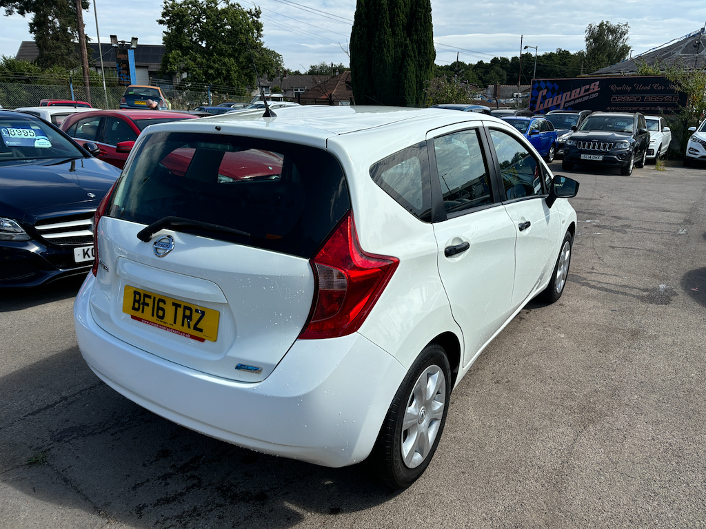 Nissan Note Visia Dci White #6