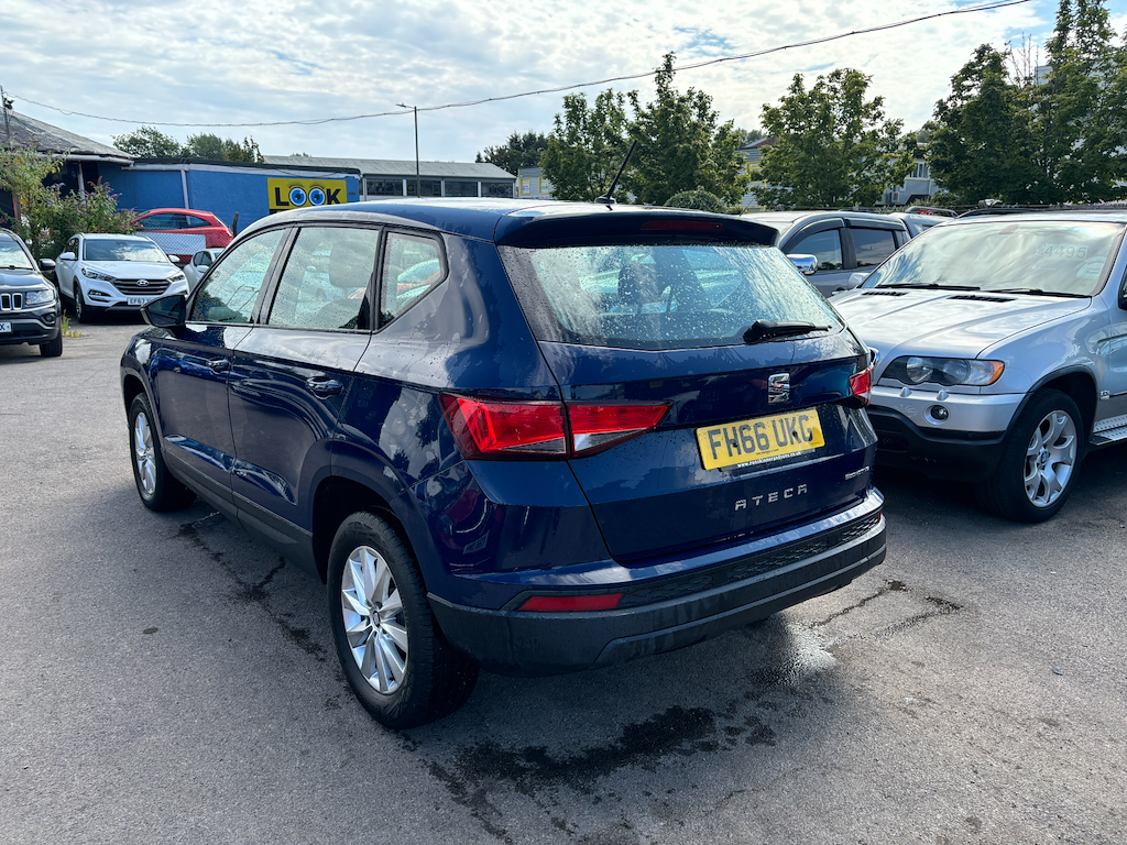 Seat Ateca Tdi Ecomotive S FH66UKG Blue #4