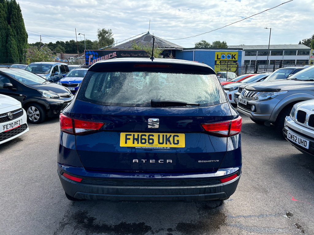Seat Ateca Tdi Ecomotive S FH66UKG Blue #5