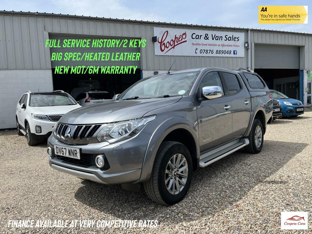 Mitsubishi L200 2.4 Di-d Dc Warrior Pickup Double Cab A Grey
