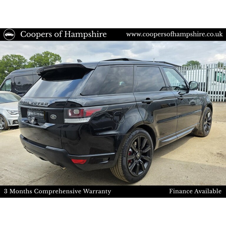 Land Rover Range Rover Sport Diesel  Black #3