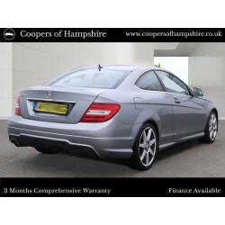 Mercedes-Benz C Class C200 Amg Sport Cdi Blueefficiency White #3