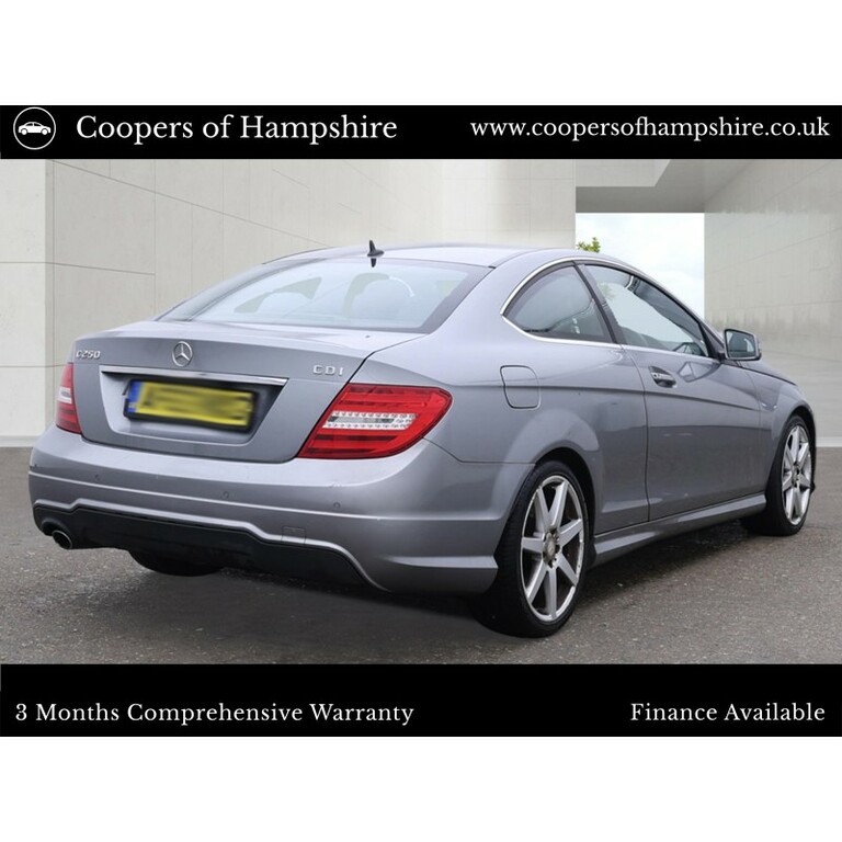 Mercedes-Benz C Class C200 Amg Sport Cdi Blueefficiency White #1