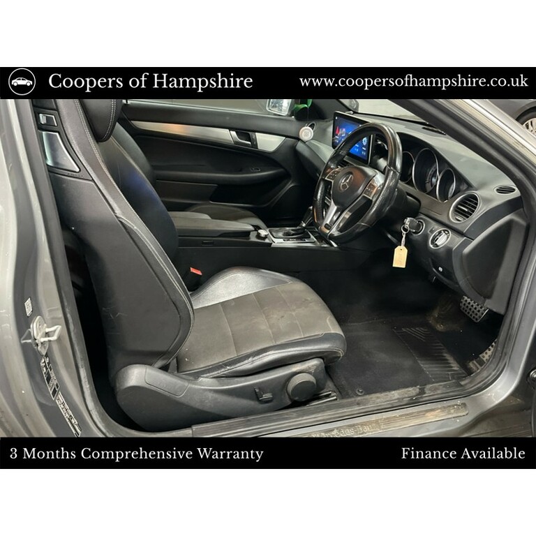 Mercedes-Benz C Class C200 Amg Sport Cdi Blueefficiency White #2