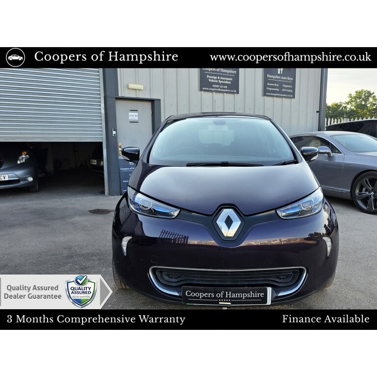 Renault Zoe Electric Red #3